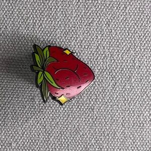 Strawberry Enamel Pin